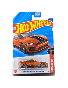 Hot Wheels Ford Mustang Shelby GT500 2020 Naranja 1:64
