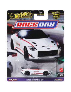 Modelo de coche a escala 1:64 Hot Wheels con neumáticos de goma 2