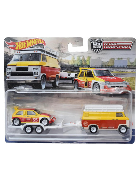 Hot Wheels Team Transport MG Metro 6R4 Rally Hauler 20.3cm