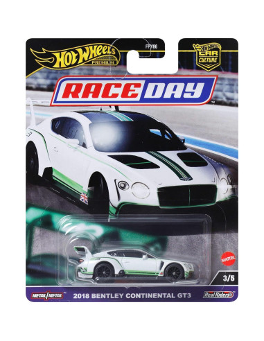 Modelo de coche a escala 1:64 Hot Wheels con neumáticos de goma