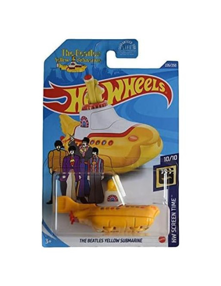 Hot Wheels Submarino Amarillo Los Beatles 1:64 Mattel