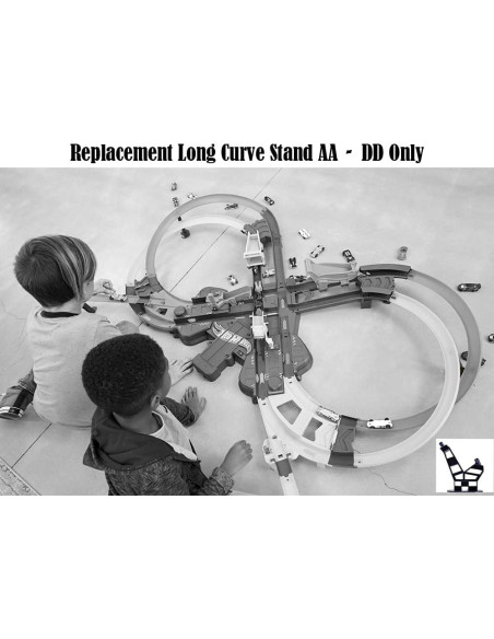 Soporte Curvo Largo de Repuesto AA - DD Hot Wheels GFH87