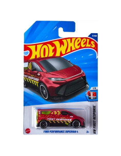 Hot Wheels Ford Performance Supervan 4 Treasure Hunt 1/64 Rojo