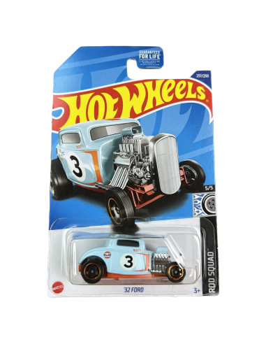 Hot Wheels 2022 - '32 Ford Gulf Blue - Escala 1:64 Die Cast