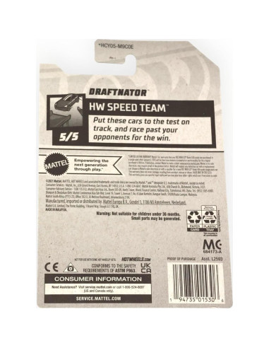 Hot Wheels Draftnator 2022 - Caza del Tesoro 1:64 Rojo