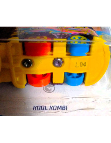 Hot Wheels Kool Kombi Art Cars 1:64 Coleccionable Morado