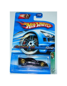 Hot Wheels Chevy Corvette C6 Negro 1:64 Mattel 2006