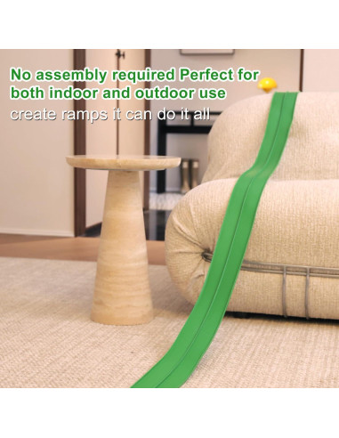 Juego de Pista Flexible de 4.57 m LEEUDCOI para Hot Wheels