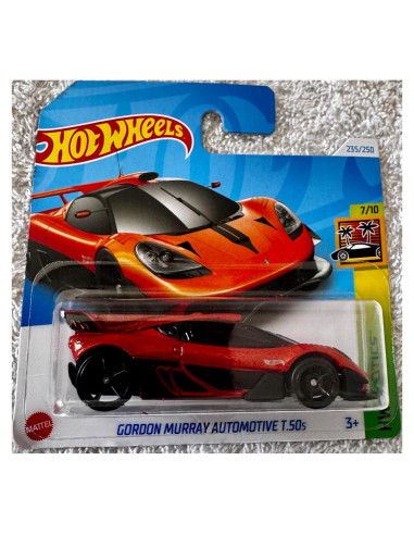 Hot Wheels T.50s Gordon Murray 1:64 Naranja HW Exotics 7/10