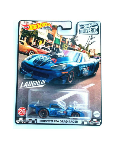 Hot Wheels Boulevard Corvette Z06 Drag Racer Premium 1:64