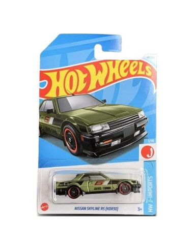 Hot Wheels Nissan Skyline RS (KDR30) Verde 1:64 Mattel