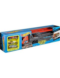 Transportador Hot Wheels Blastin' Rig con Lanzador y 3 Autos 2
