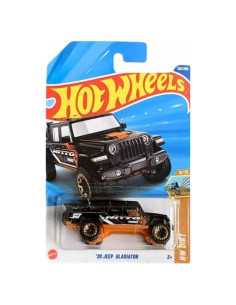Hot Wheels Jeep Gladiator 2020 Negro 1:64 HW Dirt 130/250