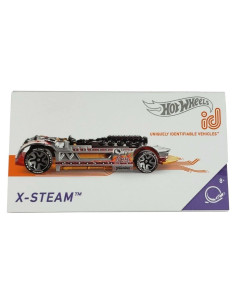 Vehículo X-steam Hot Wheels id - 90.72g - 7.01x2.99x2.49cm