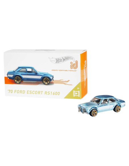 Hot Wheels id 70 Ford Escort RS1600 - Juguete Interactivo