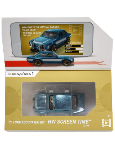 Hot Wheels id 70 Ford Escort RS1600 - Juguete Interactivo