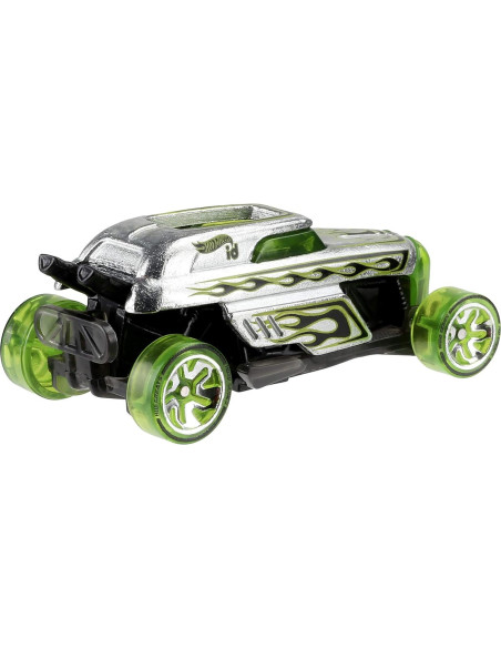 Hot Wheels id Rip Rod - Vehículo de Carreras 10 cm - Mattel