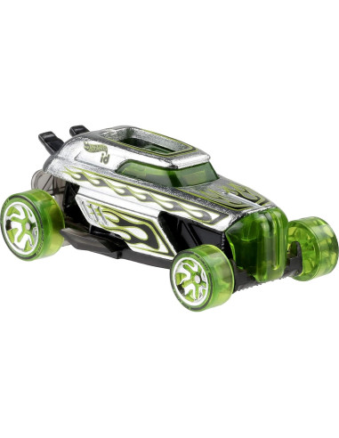 Hot Wheels id Rip Rod - Vehículo de Carreras 10 cm - Mattel
