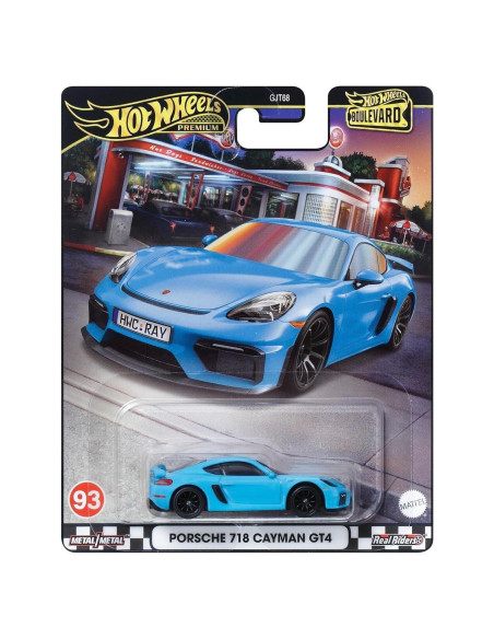 Hot Wheels Premium Porsche 718 Cayman GT4 1:64 Diecast
