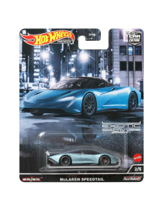 Coche de Diecast McLaren Speedtail Azul Metálico Hot Wheels