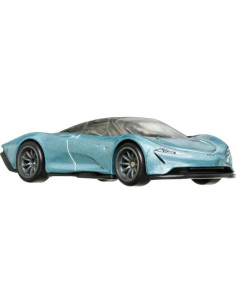 Coche de Diecast McLaren Speedtail Azul Metálico Hot Wheels 2
