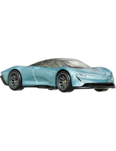 Coche de Diecast McLaren Speedtail Azul Metálico Hot Wheels