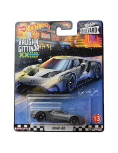 Auto a Escala Hot Wheels Boulevard Ford GT Gris 16.2 cm