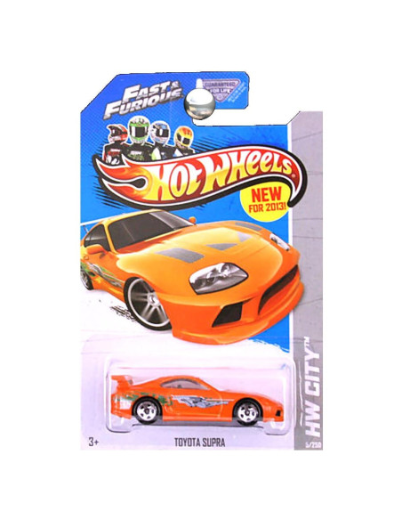Hot Wheels Toyota Supra 2013 Rápido y Furioso 1:64