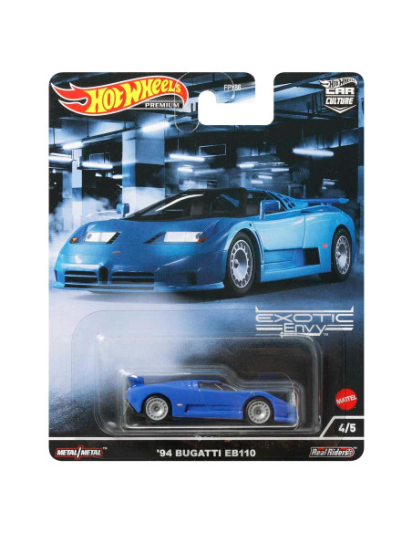 Hot Wheels Bugatti EB110 1994 Colección Premium 1:64