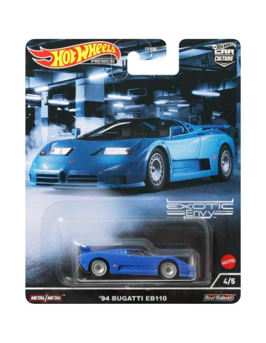 Hot Wheels Bugatti EB110 1994 Colección Premium 1:64