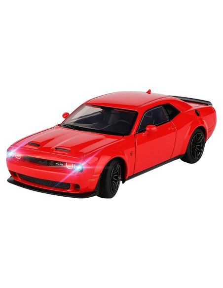 Coche de Juguete Dodge Challenger Hellcat 15.7 cm con Sonido y Luz Coche de Juguete Dodge Challenger Hellcat 15.7 cm con Sonido y Luz
