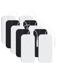 Almohadillas TENS AUVON 5x10cm 10 Pcs Sin Látex Autoadhesivas