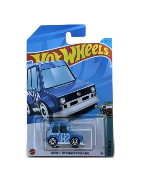 Hot Wheels Golf MK1 Tooned, Coche Diecast 1:64, 2008