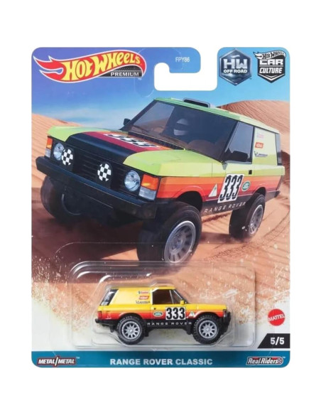 Conjunto de 5 Vehículos Diecast Off Road Hot Wheels 2023
