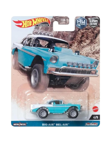 Conjunto de 5 Vehículos Diecast Off Road Hot Wheels 2023