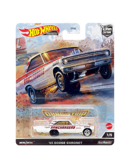 Hot Wheels 65 Dodge Coronet Premium 1/5 - Mattel