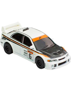 Vehículo Hot Wheels Retro 1:64 Mitsubishi Lancer Evo, Colección 2