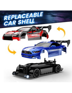 Coche RC Drift 4WD HOLYFUN 20km/h 2 Carrocerías LED 2