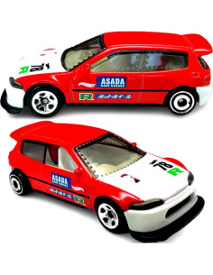 Auto a Escala Hot Wheels Honda Civic Custom 1:64 2