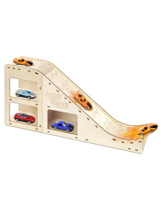 Rampa de Salto para Coches de Juguete Hot Wheels 81x11cm