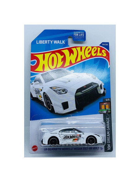 Hot Wheels 2022 LB-Silhouette Works GT Nissan 35GT-RR Blanco