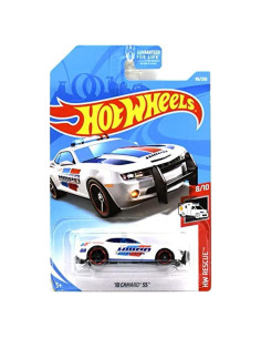 DieCast Hot Wheels Camaro SS Policía Blanco 1:64
