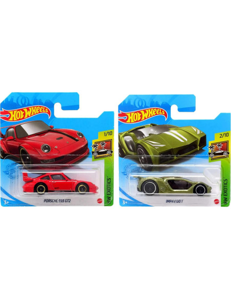 Hot Wheels Conjunto Completo 10 Vehículos Diecast 2021