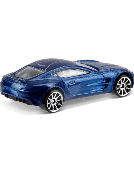 Hot Wheels Aston Martin One-77 2017 Azul 1:64