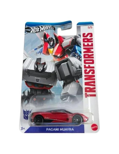 Hot Wheels Pagani Huayra Diecast 1:64 Transformers 5/5