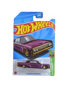 Auto de colección Hot Wheels '64 Lincoln Continental Rosa 1:64