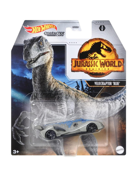 Hot Wheels Vehículo de Juguete Velociraptor Blue 1:64 Hot Wheels Vehículo de Juguete Velociraptor Blue 1:64