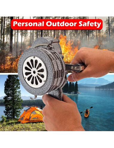 Sirena Manual de Manivela Vixen Horns VXS-1000M 110 dB