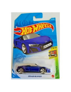 Auto Diecast Hot Wheels Audi R8 Spyder Azul 1:64