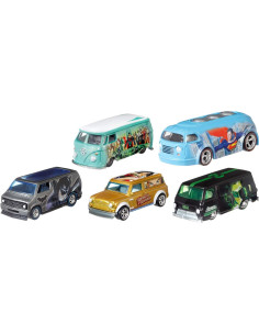 Hot Wheels Edición Limitada Alex Ross 5 Autos Coleccionista 2